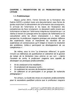 Évaluation des compétences professionnelles des enseignants stagiaires