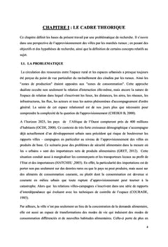 Dynamique territoriale des relations villes-campagnes