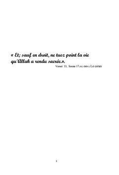LES MORTS VIOLENTES CRIMINELLES DANS LA WILLAYA DE SETIF (Algérie)