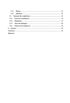 Les corps étrangers pharyngo-oesophagiens