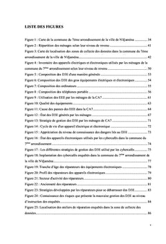Analyse de la filière des D3E à N'djamena