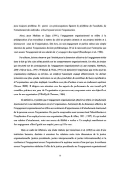 Les effets de l'interface « vie au travail-vie privée » sur l'engagement organisationnel affectif