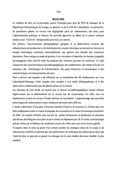Production du charbon de bois dans l'hinterland de Lubumbashi/RDC