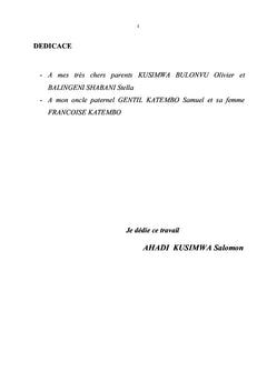 Prise en charge des maladies hydro-fécales