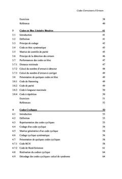 Codes Correcteurs d'Erreurs