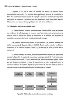 Codes Correcteurs d'Erreurs