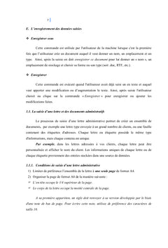 L'informatique en 4ème année Commerciale de Gestion :