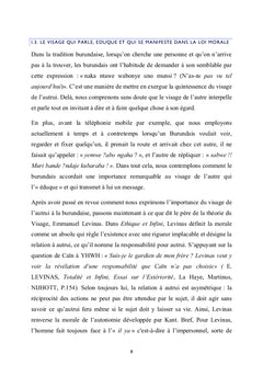 Pourquoi L'Autrui Persiste-t-il a ma Presence