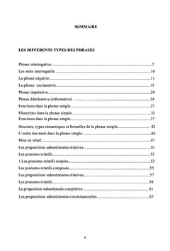 Grammaire communicative SYNTAXE Partie I