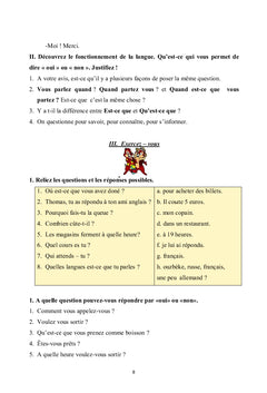 Grammaire communicative SYNTAXE Partie I