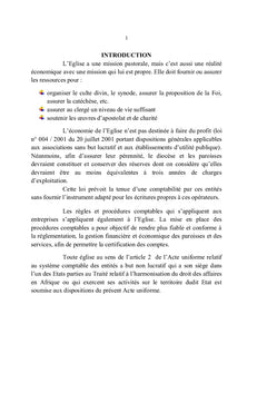 Spécificités de la Comptabilité des Églises