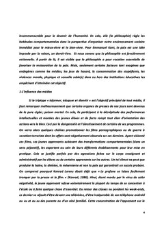 La problématique de la paix à travers l'enseignement de la philosophie