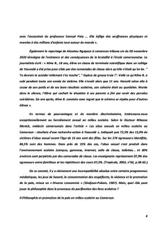 La problématique de la paix à travers l'enseignement de la philosophie