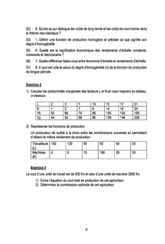 Economie Générale