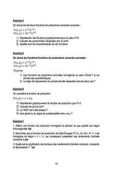 Economie Générale