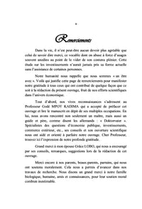 La protection des investissements en RDC