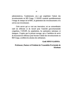 La protection des investissements en RDC