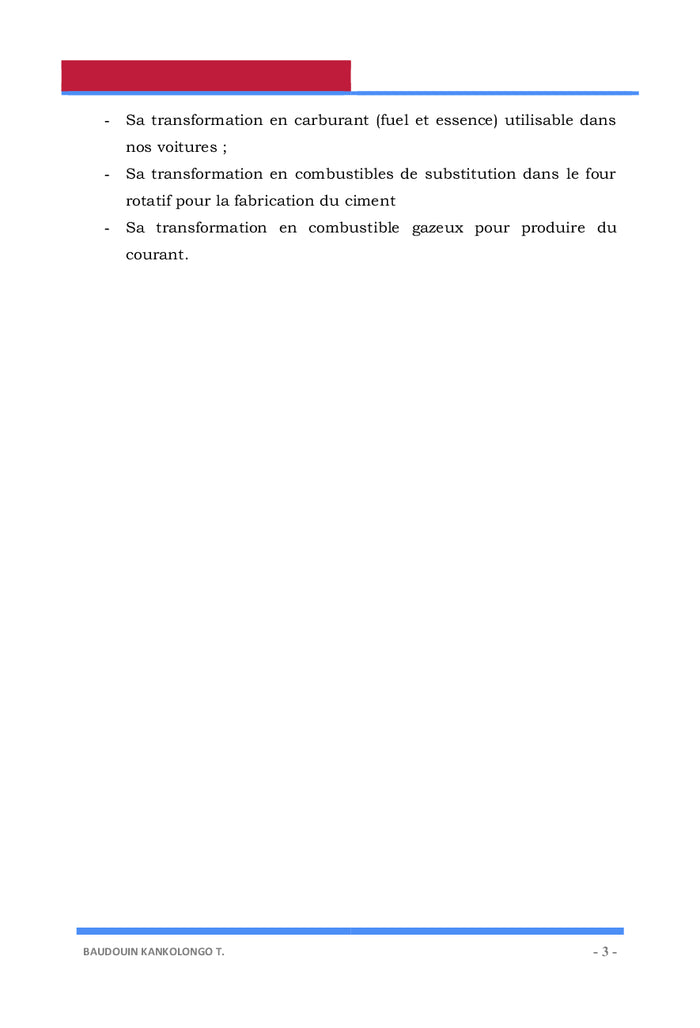 Production du courant électrique