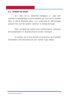 Production du courant électrique