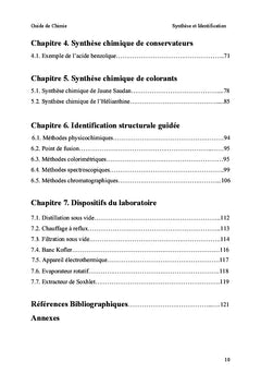 Synthèse et Identification Structurale