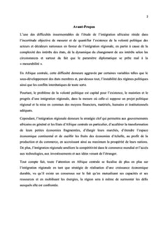 Les tares de l'intégration régionale en Afrique