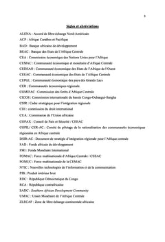 Les tares de l'intégration régionale en Afrique