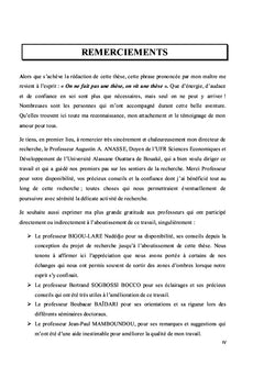 Environnement perçu et orientation stratégique des entreprises