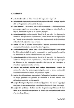 Apprendre la mise en oeuvre du projet Eau, Hygiène et Assainissement