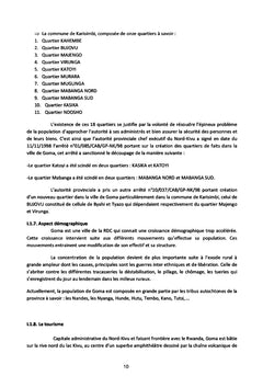 Vulnérabilité de la ville de Goma face aux risques volcaniques