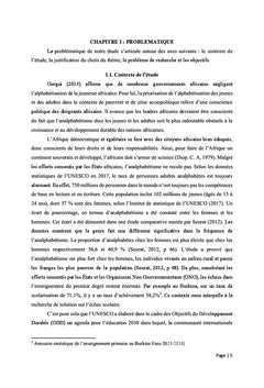 Stratégies scolaires de la mère analphabète pour accompagner l'enfant