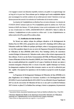 Stratégies scolaires de la mère analphabète pour accompagner l'enfant