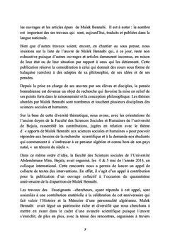 Pour comprendre la pensée de Malek BENNABI