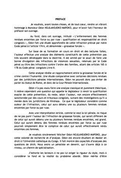 L'Enfermement des femmes rendues enceintes par force ou par ruse: