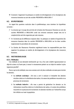 L'étude comparative de la gestion des ressources humaines