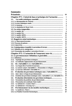 Introduction à l'actuariat