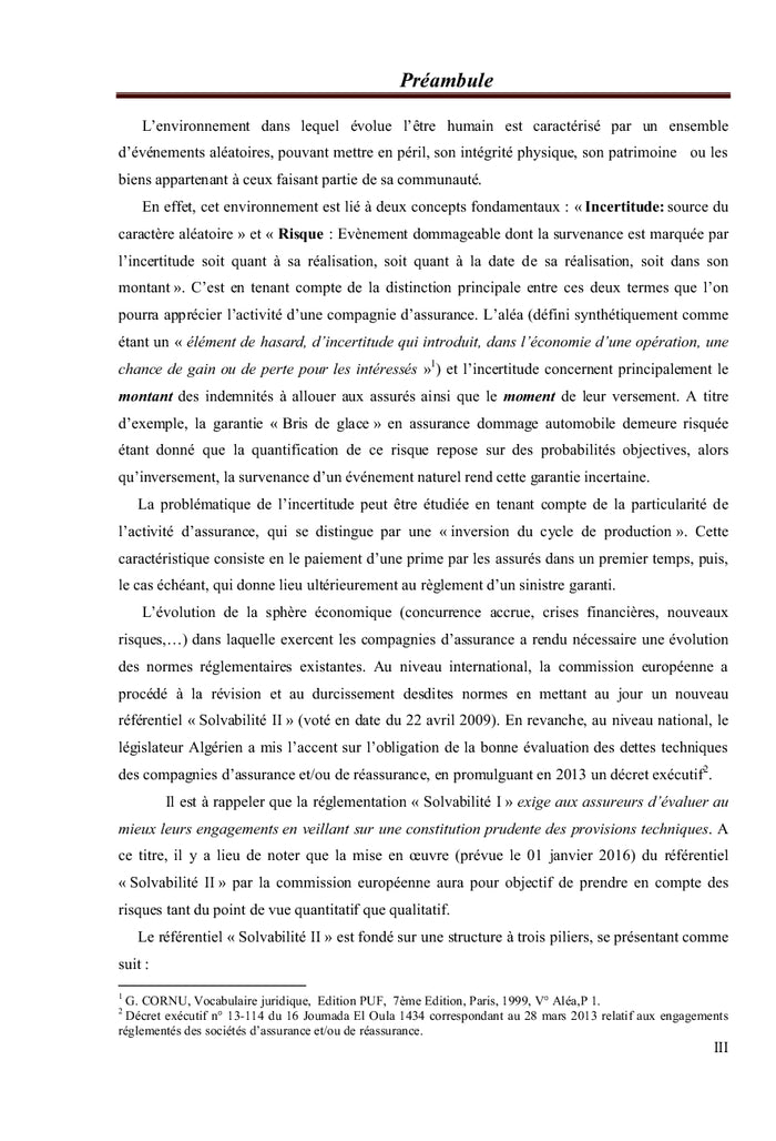 Introduction à l'actuariat