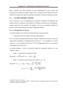 Introduction à l'actuariat