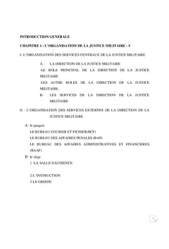 La justice militaire au Cameroun