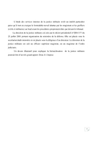 La justice militaire au Cameroun