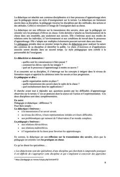 Appropriation Didactique Des Outils Numeriques