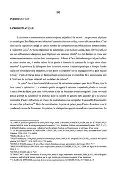 Faiblesse de l'exécution de la servitude pénale