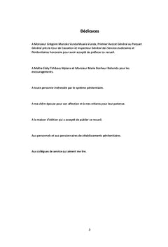 Droit et pratique pénitentiaires