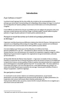 Droit et pratique pénitentiaires