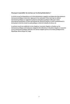 Droit et pratique pénitentiaires