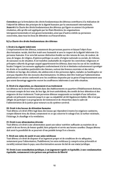 Droit et pratique pénitentiaires