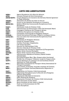 Précis de droit aérien