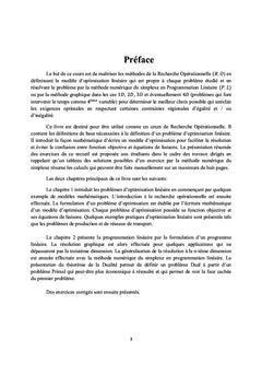 Recherche Opérationnelle