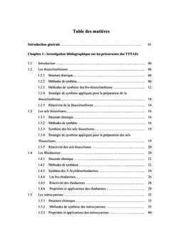 Synthèse des Tétrathiatétraazafulvalènes par voie électrochimique