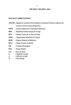 Voie d'accouchement et score d'Apgar chez le nouveau-né