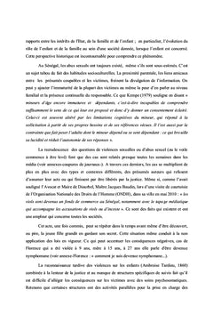 Abus sexuel au Sénégal : Cas dans trois centres de Dakar
